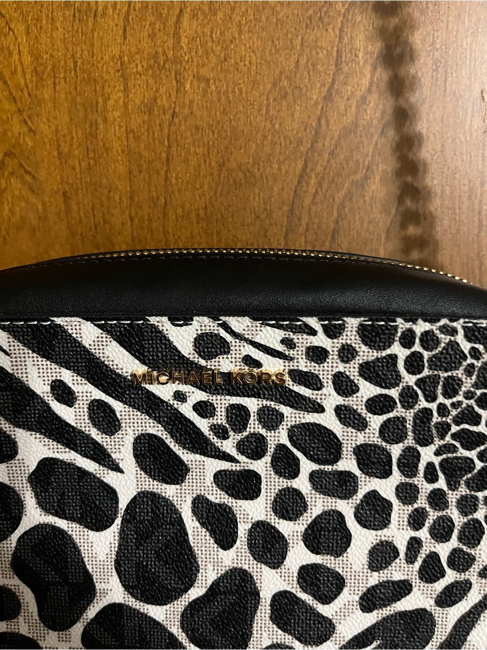 MICHAEL MICHAEL KORS CHEETAH LEATHER BAG NWOT - Picture 3 of 16